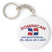 Good Looking Dominican Keychain