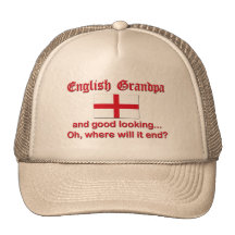 Good Looking English Grandpa Mesh Hat