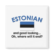 Good Looking Estonian Refrigerator Magnet