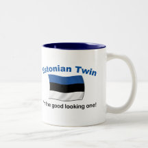 Good Looking Estonian Twin Mugs
