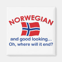Good Looking Norwegian Refrigerator Magnets
