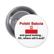 Good Looking Polski Babcia (Grandmother) Pin