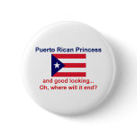 Good Looking Puerto Rican Princess Pins