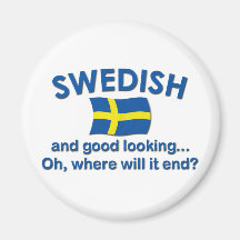 Good Looking Swedish... Magnets