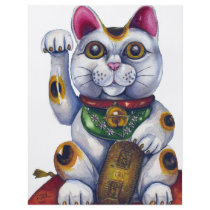 Good Luck Maneki Neko Flyer Design