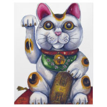 Good Luck Maneki Neko Personalized Letterhead