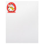 Good Luck Maneki Neko Custom Letterhead