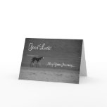 Good Luck on Your Journey Greeting Card