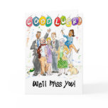 'Good Luck, We'll Miss You!' Card