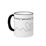 good morning bee trail mug