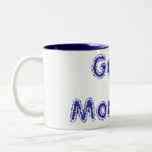 Good Morning (blue) Tee Tasse
