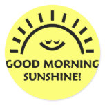 Good morning sunshine stickers