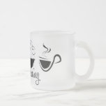 Good Morning Swirly Coffee Mugs mugs