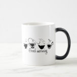 Good Morning Swirly Coffee Mugs mugs