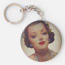 Good Old Feminine Know-How Girl Keychains