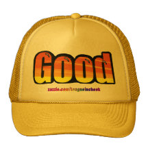 Good Orange Airbrush Graphic Customize Me! Trucker Hats