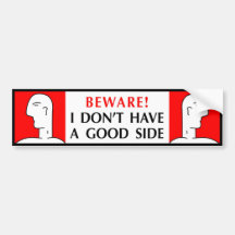 GOOD SIDE BUMPER STICKERS