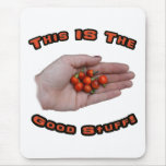 Good Stuff Cascabel Hot Pepper Design Image Mouse Pad