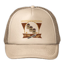 Good Times Roll Beer T-shirts and Gifts Mesh Hats