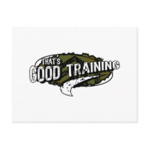 Good Training