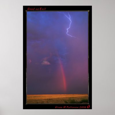 Good vs Evil Print by gmp1993