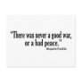 Good War Bad Peace Post Card