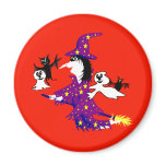 Good witch and her friends magnets