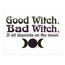 "Good Witch, Bad Witch..." Postcards