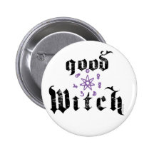Good Witch Button