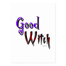Good Witch Post Card