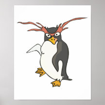 goofy dancing penguin posters
