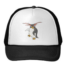 goofy dancing penguin trucker hats