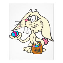 Goofy Easter Bunny Custom Invitation