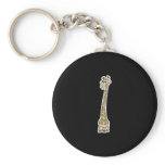 goofy giraffe key chain