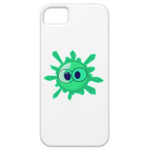 Goofy Green Face iPhone 5 Cover