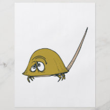 goofy horseshoe crab full color flyer