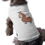 goofy llama cartoon dog clothing