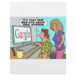 Google Parody Cartoon Flyer