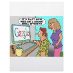 Google Parody Cartoon Letterhead Design
