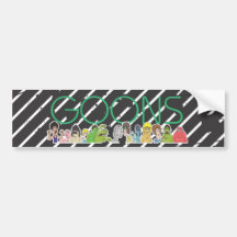Goon Friends Bumper Sticker