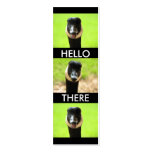 Goose Bookmark Business Card Templates