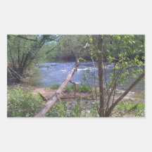 Goose Creek 2 Rectangular Sticker