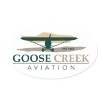 Goose Creek Aviation Sticker Decal