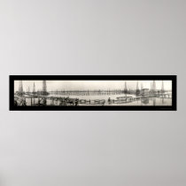 Goose Creek TX Oil Photo 1919 Print