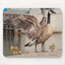 Goose Family Mousepad