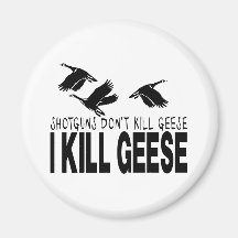 GOOSE HUNTING REFRIGERATOR MAGNETS