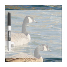 Goose Pair Dry Erase Boards