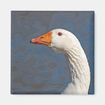 Goose Portrait Magnet