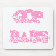 GOP BABE MOUSE PAD