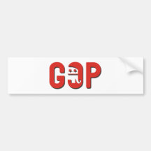 GOP BUMPER STICKERS
